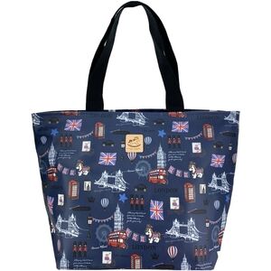 Waterproof London Paris Large Travel Tote Shoulder Bag
